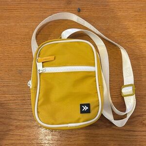 Yellow Thread Crossbody Bag